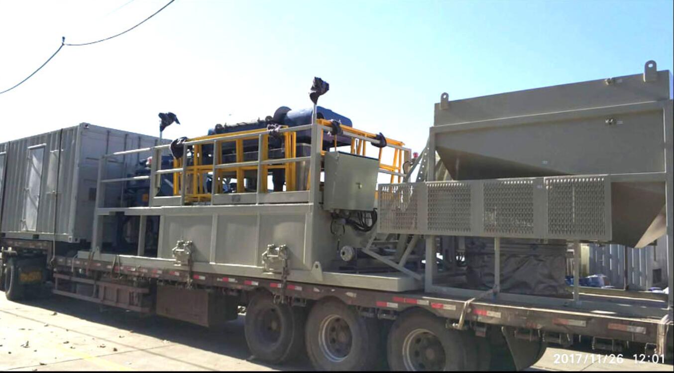 5/6 Cuttings Dryer System Delivered for Shale Gas Drilling(图3) 5/6 Cuttings Dryer System Delivered for Shale Gas Drilling(图3)