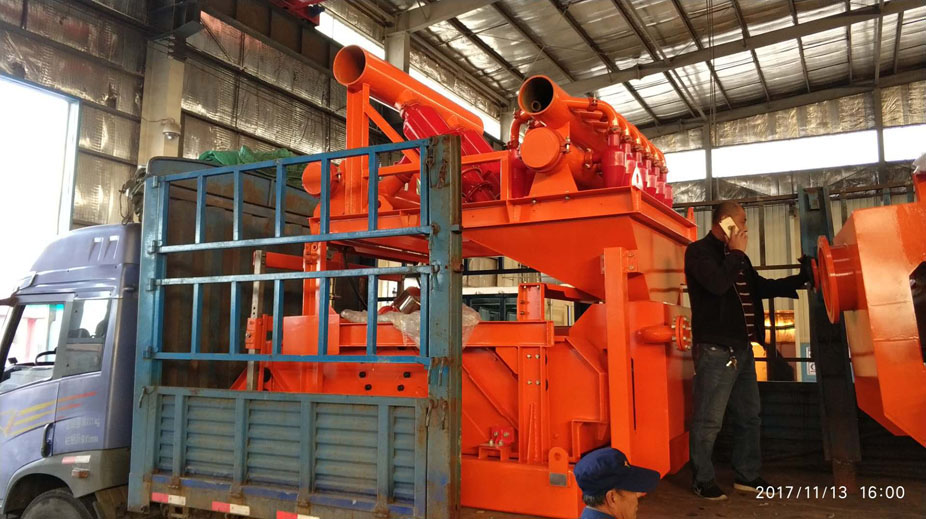 Mud Cleaner 8 rigs solids control equipment for Russian Drilling Company(图2)