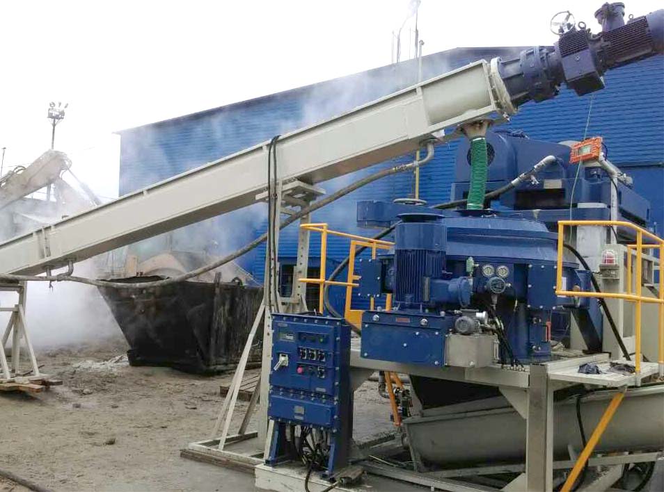 Cuttings Dryer System for Gazprom OBM drilling waste management system for GAZPROM(图1)