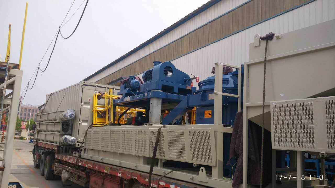 Drill cuttings dryer system 2/6 drilling waste management system delivered(图1)