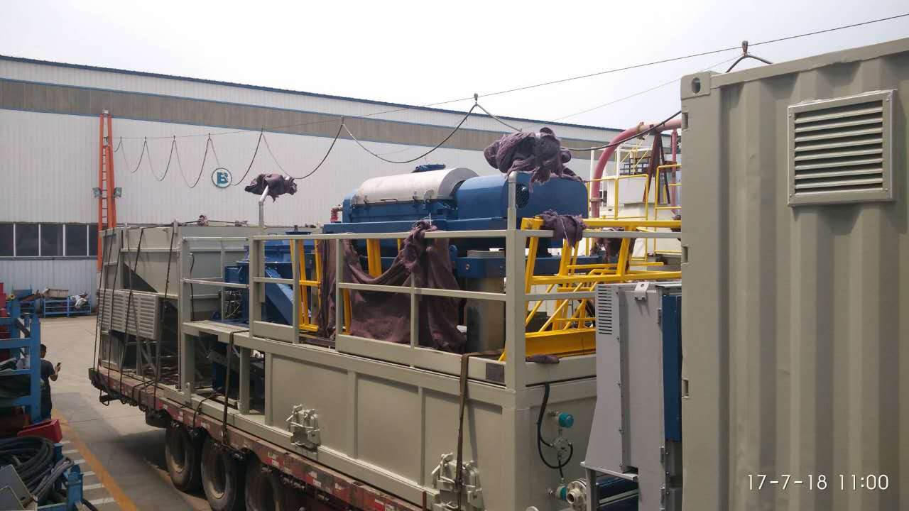 Cuttings dryer system delivered 2/6 drilling waste management system delivered(图2)
