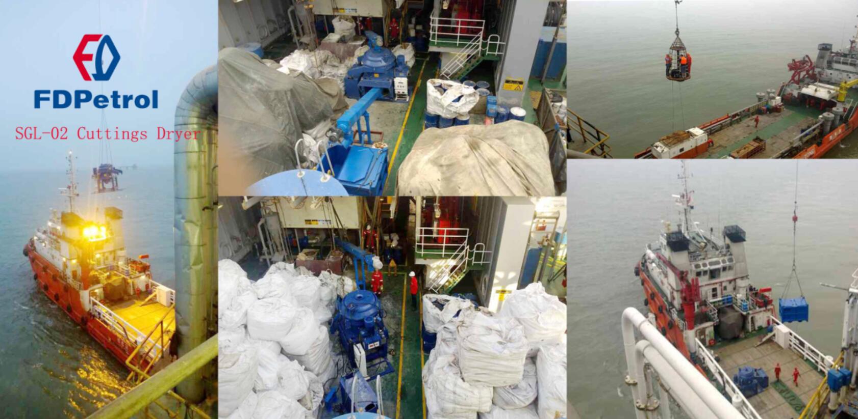 Offshore Cuttings Dryer System Offshore cuttings dryer system finished installation(图1)