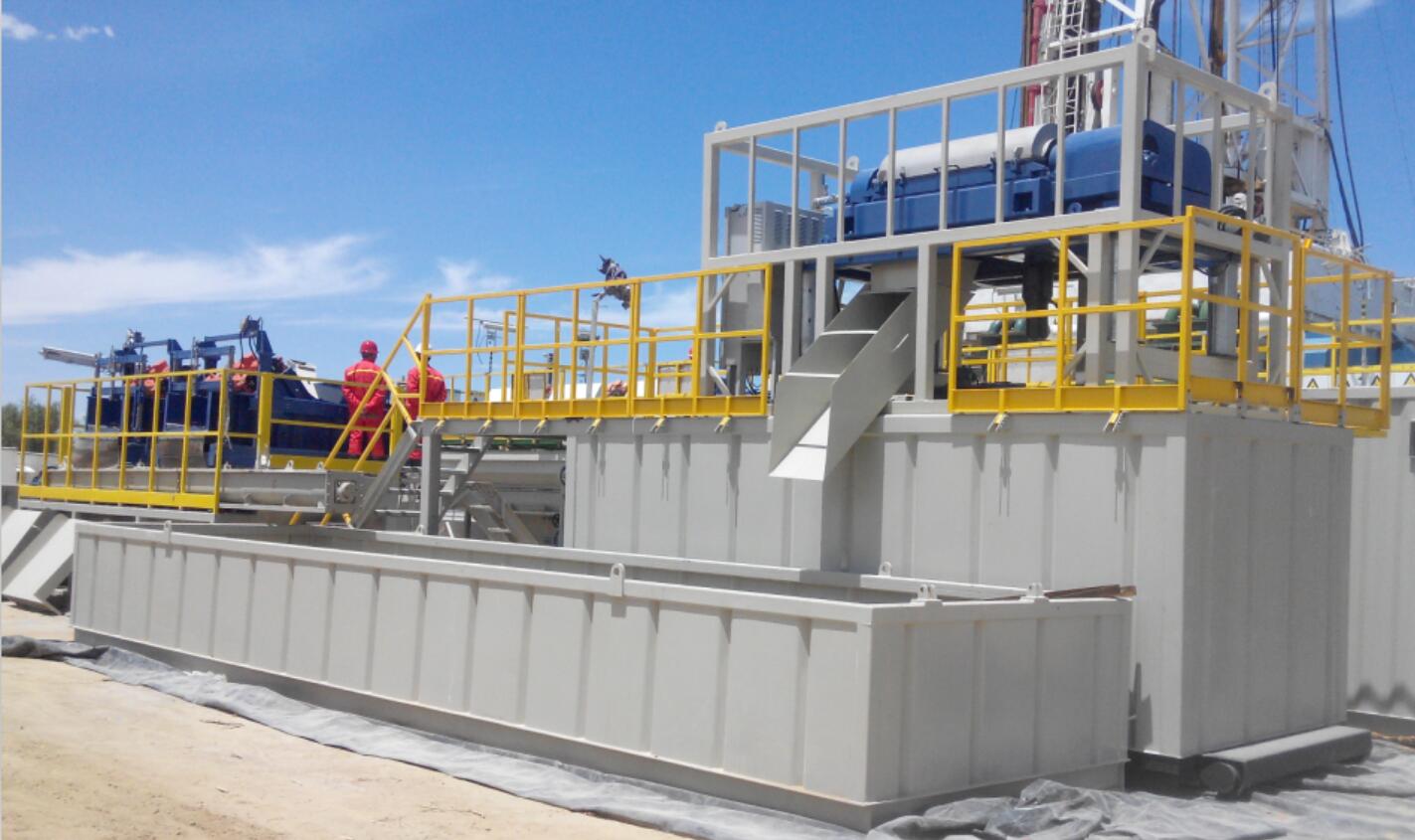 WBM drilling waste management WBM dry location drilling system for Bohai drilling(图1)