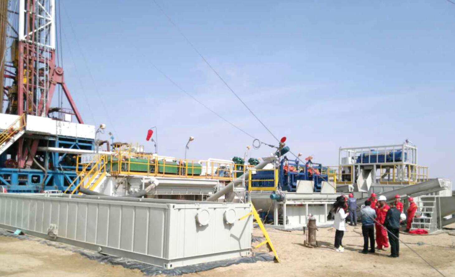 WBM total waste management WBM drilling waste management for Zhongyuan Drilling(图1)