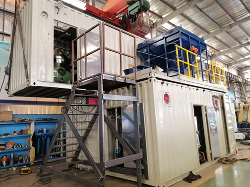 Oily Sludge Treatment System for Delivery(图1) Oily sludge treatment system