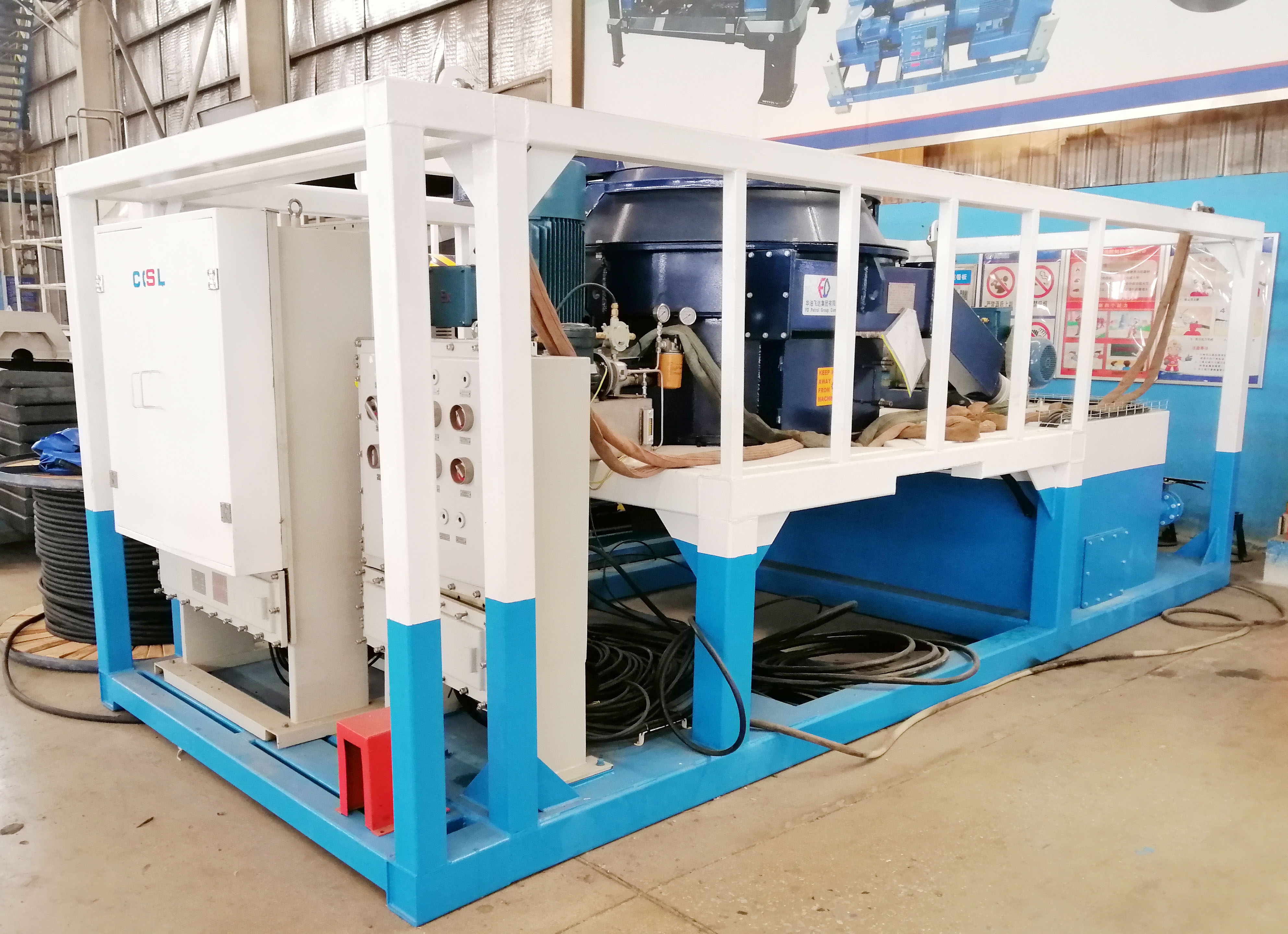 Cuttings dryer system Modular Skid Waste Management System for Offshore(图1)
